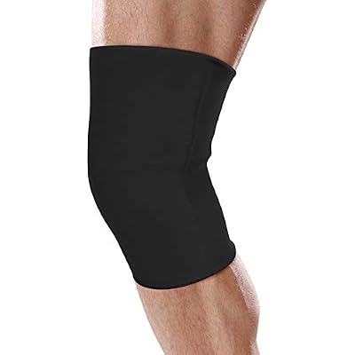 bonmedico Geniko Knee Ice Pack Wrap with Gel Reusable Hot Cold Compress & Knee Compression Sleeve for Pain Relief, Swelling, Injuries & Recovery Flexible, Latex-Free Ice Pack for Men Women Black