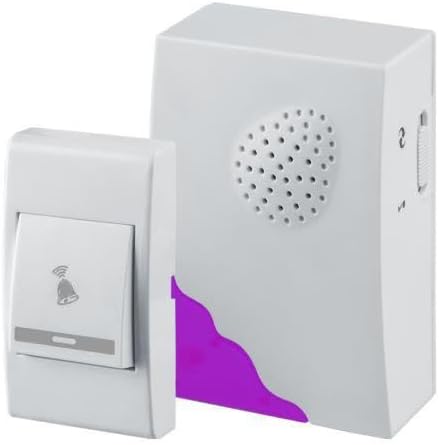 Pilli Uzaktan Kumandalı Zil Seti - Kablosuz Kapı Zili Wireless 36 Melodi