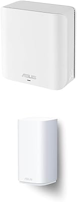 Bundle of ASUS ZenWiFi BD4 Dual-Band WiFi 7 Mesh, 3600 Mbps, 2450 sq. ft., Security Parental Controls  BD5 Outdoor Dual-Band WiFi 7 Mesh, 5000 Mbps, 2500 sq. ft., IP65, PoE Powered, Wall & Pole Mount