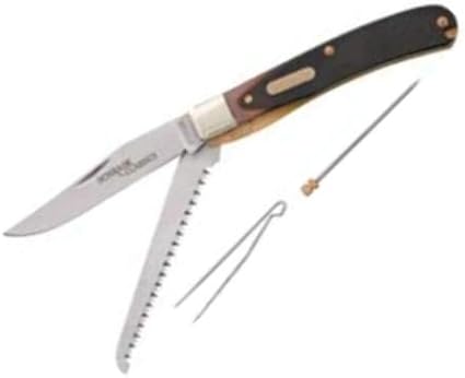 Schrade Old Timer Buzz Saw Trapper 97OT Knife Multi Tool