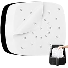 Air Fryer Parchment Paper for Ninja Air Fryer Pro 4-in-1 5 qt, AF141, Baking Paper Squares for Cosori, Instant Pot Vortex, Chefman, Pre-Cut Liners, Heavy Duty and Non-Stick