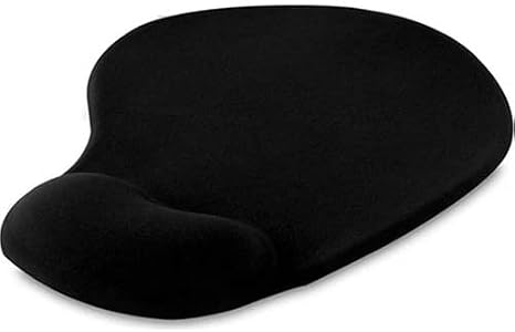 Lunatic LN-2053 Large Size Black Ergonomic Waterproof Pain Relief Bracelet Mouse Pad