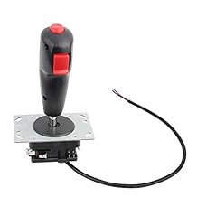 TOPINCN 8 Way Flight Joystick with Top Fire Button, Game Controller Kit for Simulation