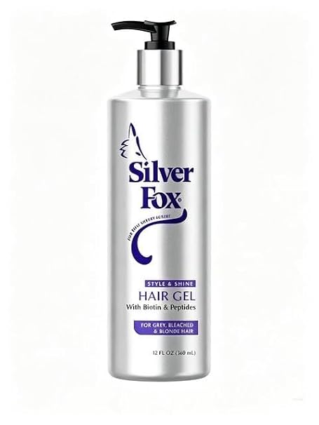 Silver Fox Style & Shine Hair Gel