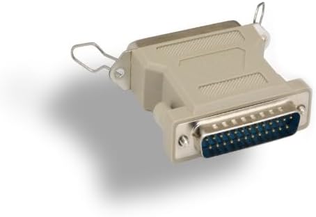 KENTEK DB25 25 Pin Male to CN36 36 Pin Female, Male to Female M/F Molded Centronics Parallel Printer Adapter Changer Coupler RS-232 SCSI