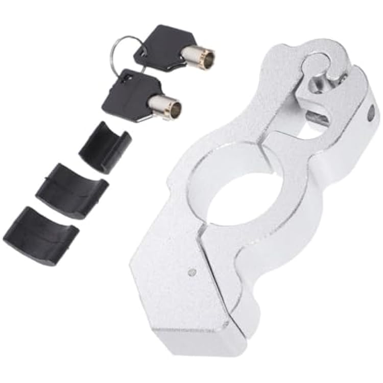 PRETYZOOM Aluminum Alloy Motorcycle Handlebar Lock Throttle and Brake Lock for Scooters Electric Bikes