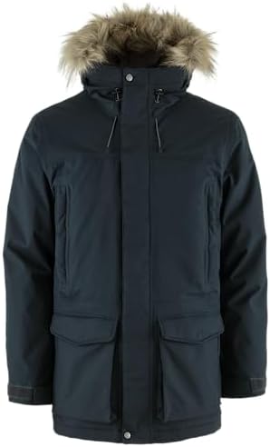 Fjallraven Nuuk Lite Parka Men's Coat - Insulated Waterproof Lightweight Winter Jacket for Outdoor Use