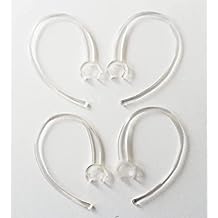 Universal Small Clamp Bluetooth Ear Hook Loop Clip Replacement Clear-4