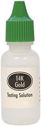 14K Gold Testing Solution Test Purity Jewelry Scrap Precious Metal