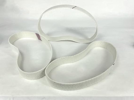 BLUEROCK Pack of 3-1-1/2 Inch X 30 Inch Felt Polishing Belts 1.5"x30" Replaces Metabo 626323000
