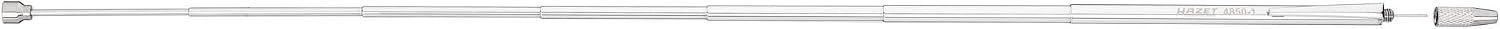 HAZET 4850-1 Nozzle Adjusting Tool - Multi-Colour