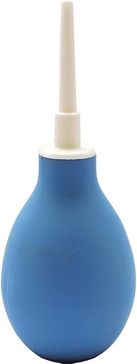 Rectal Enema Syringe for Gentle Cleansing | Enema Bulb Syringe Blue