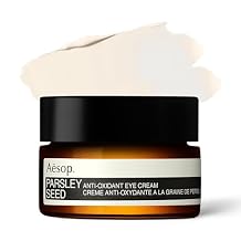 Aesop Parsley Seed Anti-Oxidant Eye Cream for Dry Skin | Vitamins C &amp; E to Gently Nourish Skin | 10mL  0.3 oz