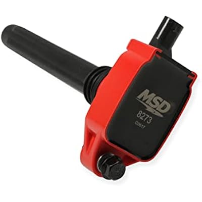 MSD 8273 Ignition Coils Blaster Series, Red, Individual