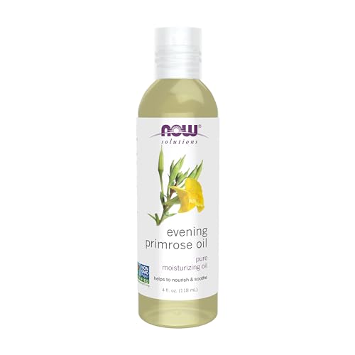 NOW Solutions, Evening Primrose Oil, 100% Pure Moisturizing Oil, with Essential Fatty Acids 4-Ounce