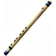 RoyaltyRoute Professional Musicians Musical Instrument Bamboo Transverse Flute Indian Bansuri (G Tune) 12 Inches