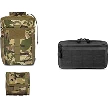 Bundle Sale! Save 10% on Molle Dump Pouch (Camouflage) + Molle Admin Pouch (Black)