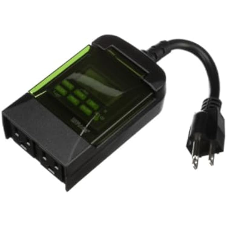 Coleman Cable 50014 7-Day Outdoor Digital Timer