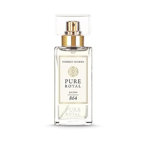 864 Pure Royal Perfume For Her 50 ml - Oriental Floral Womens Perfume - Bergamot, Jasmine & Vanilla - Long Lasting Luxury Fragrance