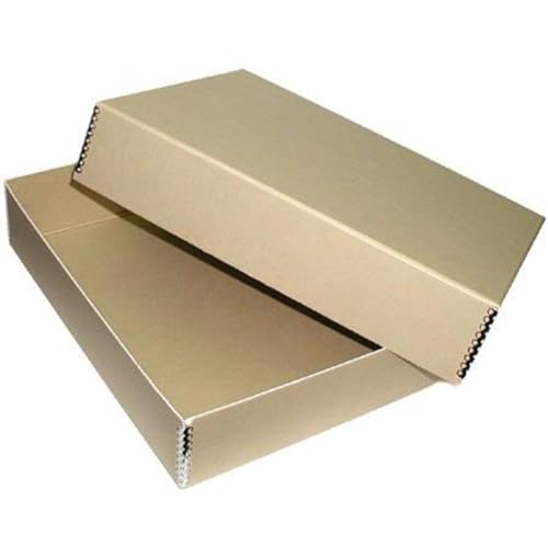 Adorama Archival 22x28 Print Storage Box, Drop Front Design, 22 12x28 12x2