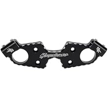 Triple Tree Yoke Compatible with Suzuki GSXR 1300 Hayabusa 2008-2023,CNC Motorcycle Lowering Triple Tree Front End Upper Top Clamp