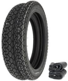 Dunlop Vintage K70 Tire Set Compatible with Yamaha XS650 Tires and Tubes