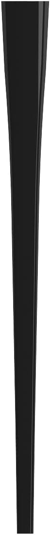 BOCCHI Lavita 31 in. in Black Fireclay Console Leg Set