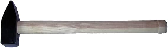 SW-Stahl Sledge Hammer 10 kg 50605L Forged hammer head with 10000 g head weight robust large demolition hammer for heavy impact work and