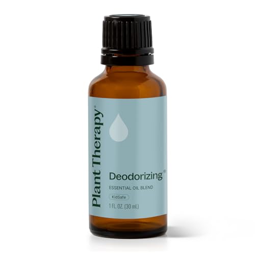 Plant Therapy Deodorizing Essential Oil Blend 30 mL 1 oz 100% Pure, Undiluted, Therapeutic Grade