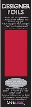 Designer Foils 2x7" 6/Pkg-Cherry Pie