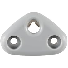 FUSCH Sun Visor Mount Clip Compatible with Subaru Forester Impreza Crosstrek, Gray Driver Side Visor Mount Clip, Sun Visor Repair Bracket