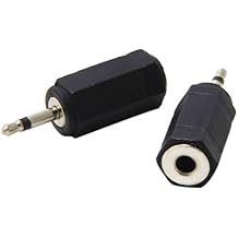Harmony IR Adapters, Ancable 2-Pack 2.5mm Mono Plug to 3.5mm Mono Jack Connector for Logitech Harmony Hub and IR Blaster, IR Emitter Extenders, IR Repeaters, IR Receivers