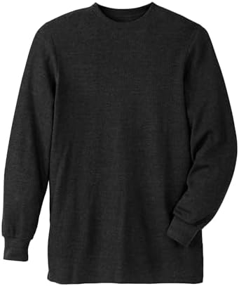 KingSize Mens Big & Tall Heavyweight Thermal Underwear Crewneck Tee