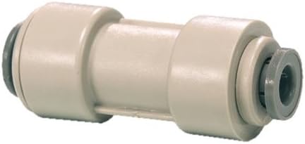 John Guest 5/16"x1/4" Reducing Straight Union Quick Connector Gray Acetal RO DI Reverse Osmosis Drinking Water