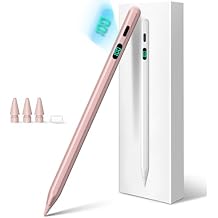 Stylus Pen for iPad 2026-2018 with LED Power Display Fast Charge,Palm Rejection Pencil for iPad 10/9/8/7/6th,11th A16,Air 11/13 M2/M3/M4,Pro 11/13 M4/M5,Pro 12.9",Air 5/4/3,Mini 7/6/5
