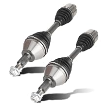 Pair (2) Front CV Axle Shaft Assembly fits for Ram 1500 (only 4WD) 3.0L 3.6L 4.7L 5.7L 2012-2022, for Ram 1500 Classic (only 4WD) 2019-2020, Driver and Passenger Side,not for RWD/2WD