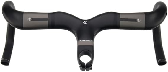 380mm Handlebar Short Reach Aero Handlebars For Road Bike | Grey 3K Matte,Aero Handlebars For Road Bike 38cm,Road Integrated Handle Internal Cable Route,Bike Drop Bars