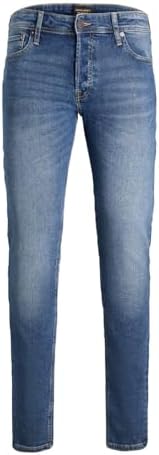 JACK & JONES Men's Glenn Original 031 Slim Jeans, Blue Denim