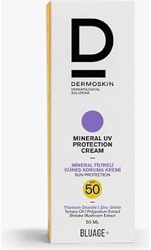Dermoskin Mineral UV Protection SPF 50 Güneş Kremi, 50 Mililitre