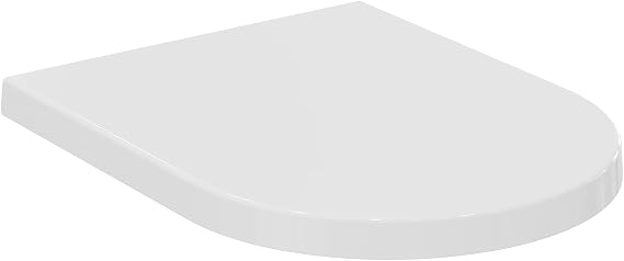 Ideal Standard Blend Curve Toilet seat Wrapover, D-Shape – White (Alpine)
