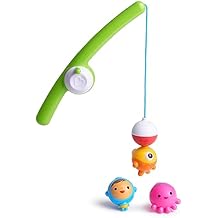 Munchkin Fishin'TM Magnetic Baby and Toddler Bath Toy, 4pc Set
