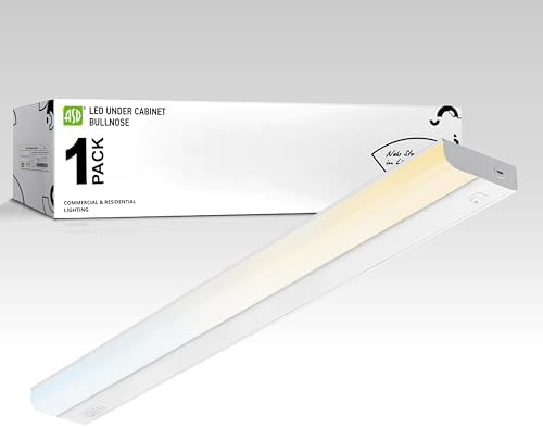 ASD LED Under Cabinet Lighting Hardwired, 32 Inch 16W 2700K-5000K Selectable, 1436LM, CRI90, Direct Wire Linkable Under Counter Lights for Kitchen, Dimmable Under Cabinet Lights, White, UL Certified