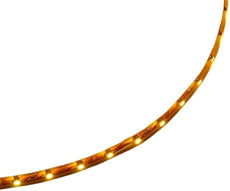 16.4 Feet (5 Meter) Flexible LED Light Strip with 300xSMD3528 and Adhesive Back, 12 Volt, Warm White 2700K, 2026WW-27K