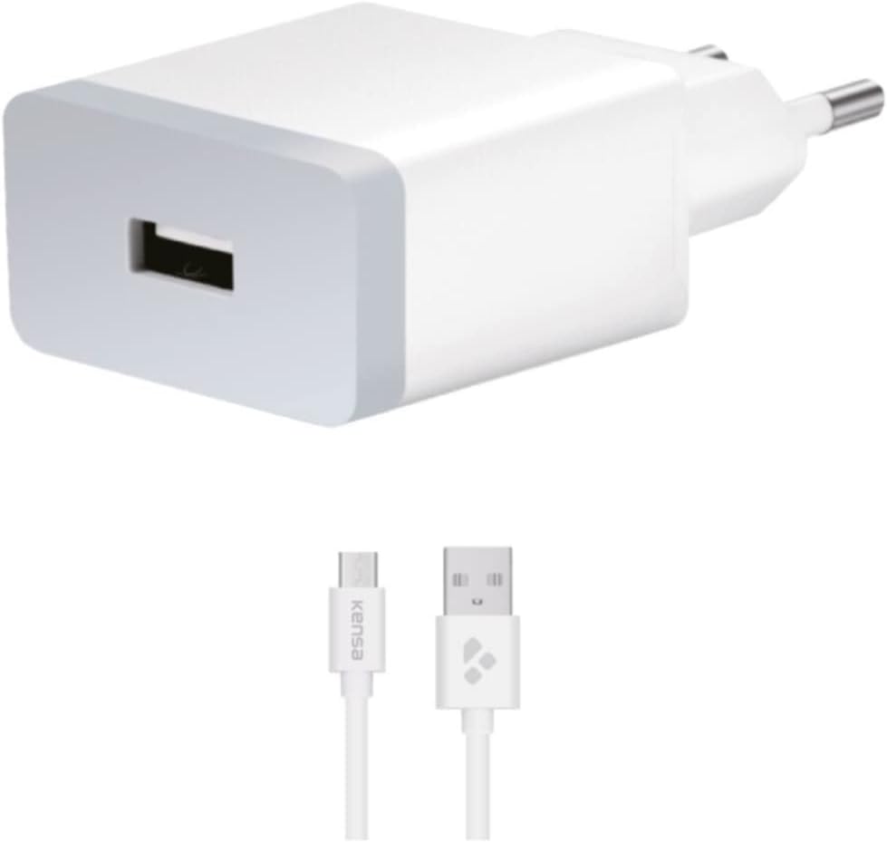 KS‑SK‑03 Micro USB Şarj Adaptörü – 2.1A Çıkış Gücü, Güvenli Koruma, Kompakt ve Hafif Tasarım, Seyahat Dostu, Geniş Cihaz Uyumluluğu