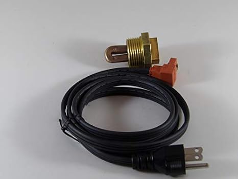 Engine heater kit compatible with 1997-2001 Kubota Tractor GB18 with original engine