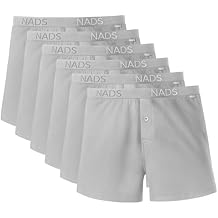 NADS Organic Cotton Boxers Hormone-Friendly, Non-Toxic Mens Underwear for Comfort, Support & Safer Nuts Multi-Pack