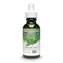 SweetLeaf Sweet Drops- Flavored Stevia Liquid Sweetener, Organic Stevia Extract, Zero Calorie, Gluten Free, Keto Friendly, Non GMO, Natural Flavor, Sugar Alternative- Stevia Clear, 2 Fl Oz (Pack of 1)