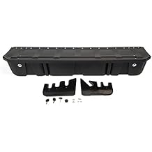 DU-HA Lockable Under Seat Storage fits 2015-2024 Ford F150 Super Crew Cab & 2017-2024 F250 F350 F450 F550 Super Duty Crew Cab | Black Heavy-Duty Back Seat Lockbox, Includes 2 Keys | 20116