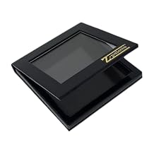 Z Palette Empty Magnetic Makeup Palette with Clear Window (Black, Small)