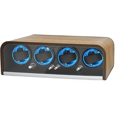 Watch Winder for Automatic Watches, Watch Winders 1248 Slot for Rolex, Winder Box Uses Super Quiet Motor, 4 Rotation Mode Setting & LED Light, Gift for Man